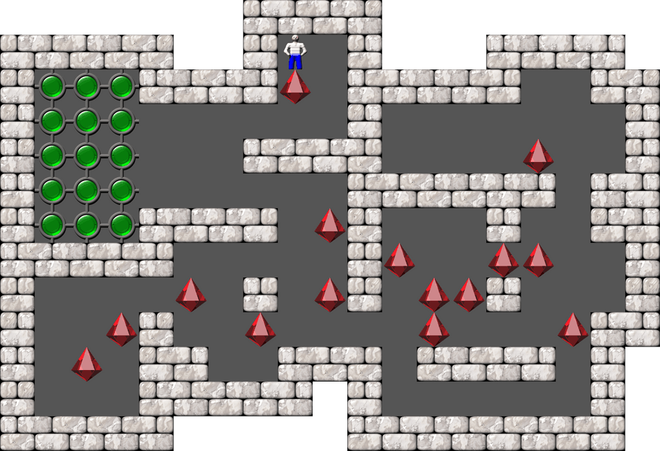 Sokoban Jean-Pierre Kent level 38